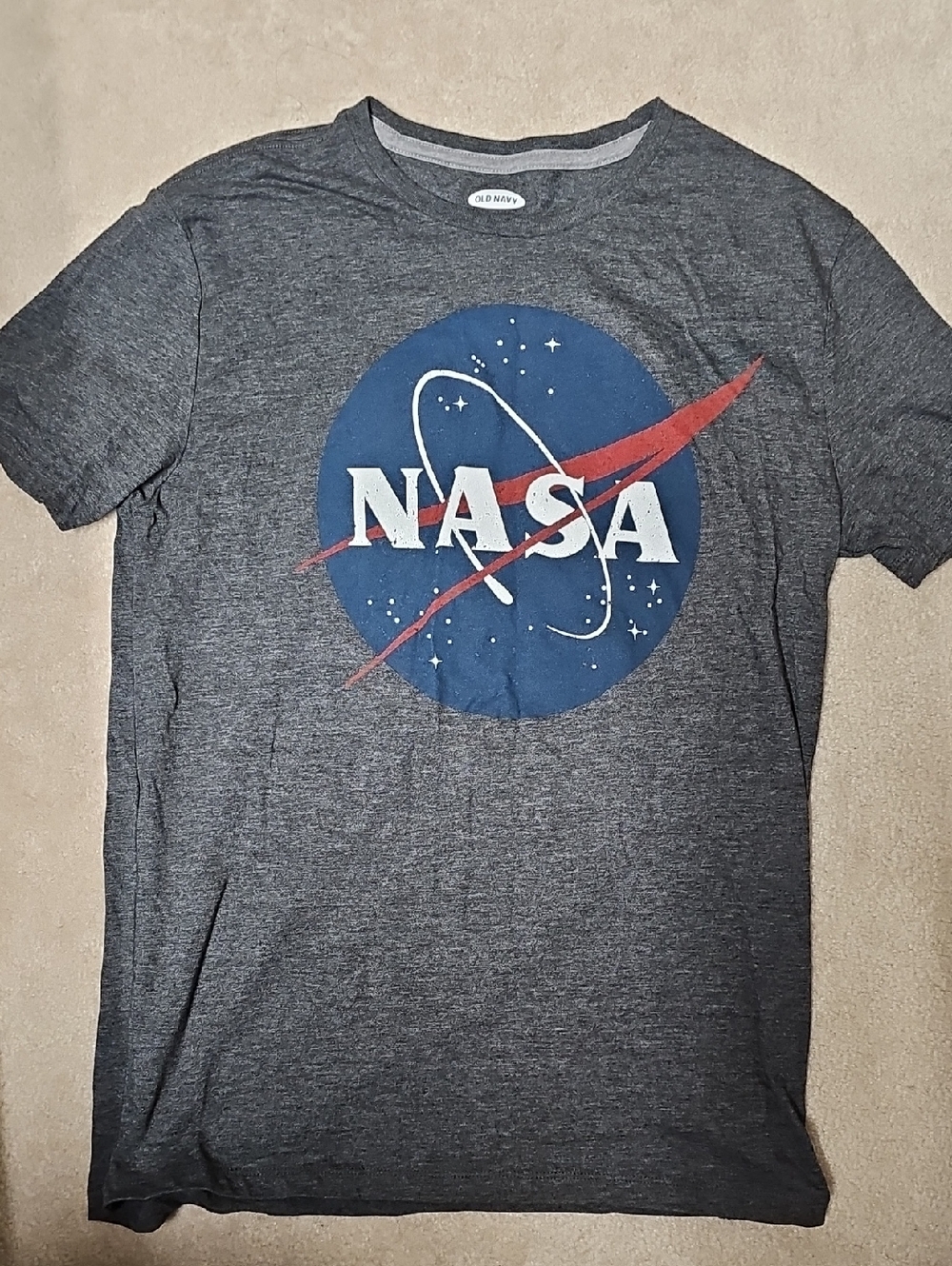 Old Navy Gray NASA Graphic Tee